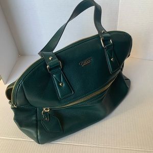 Hunter green Guess bag